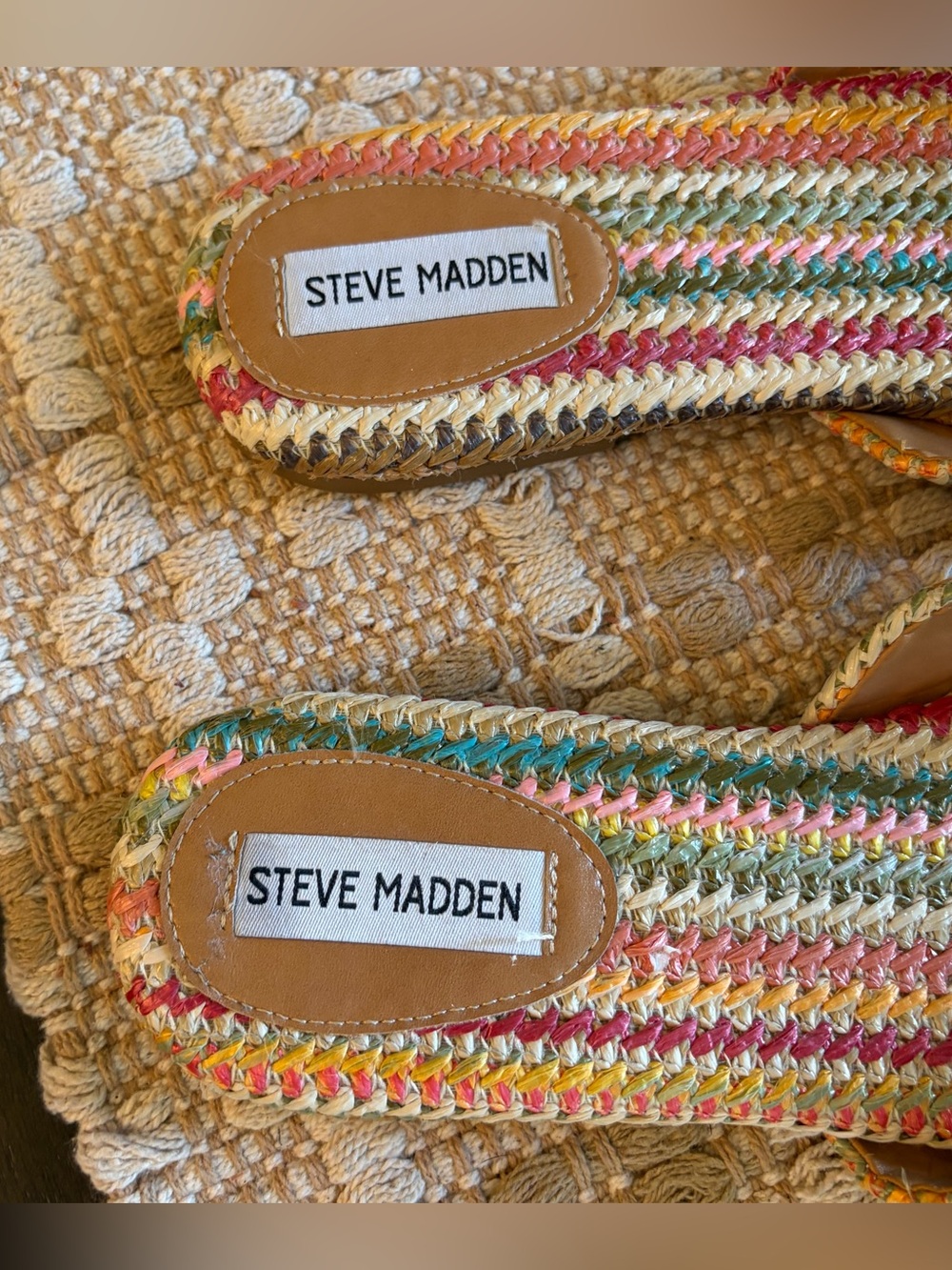 Steve Madden Striped Braided Slide Sandals in Multicolor
Size 11 - Picture 6 of 9